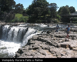 Vodopády Hurara Falls u Paihia